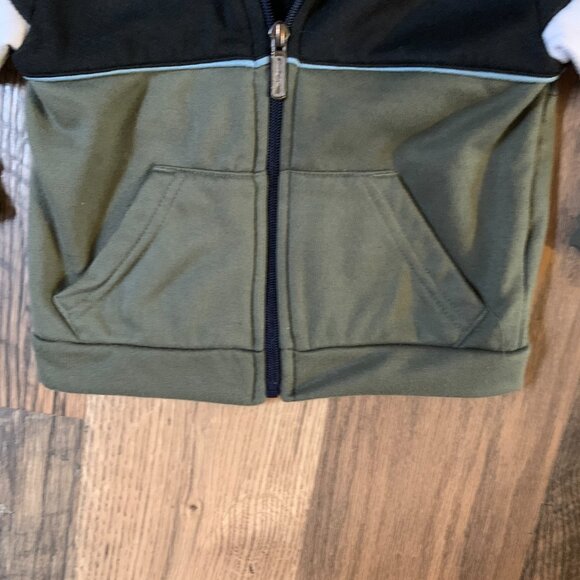 Ben Sherman 3T Hooded Full Zip Jacket & U.S. Polo Assn. Green Pants 3T - Picture 10 of 11